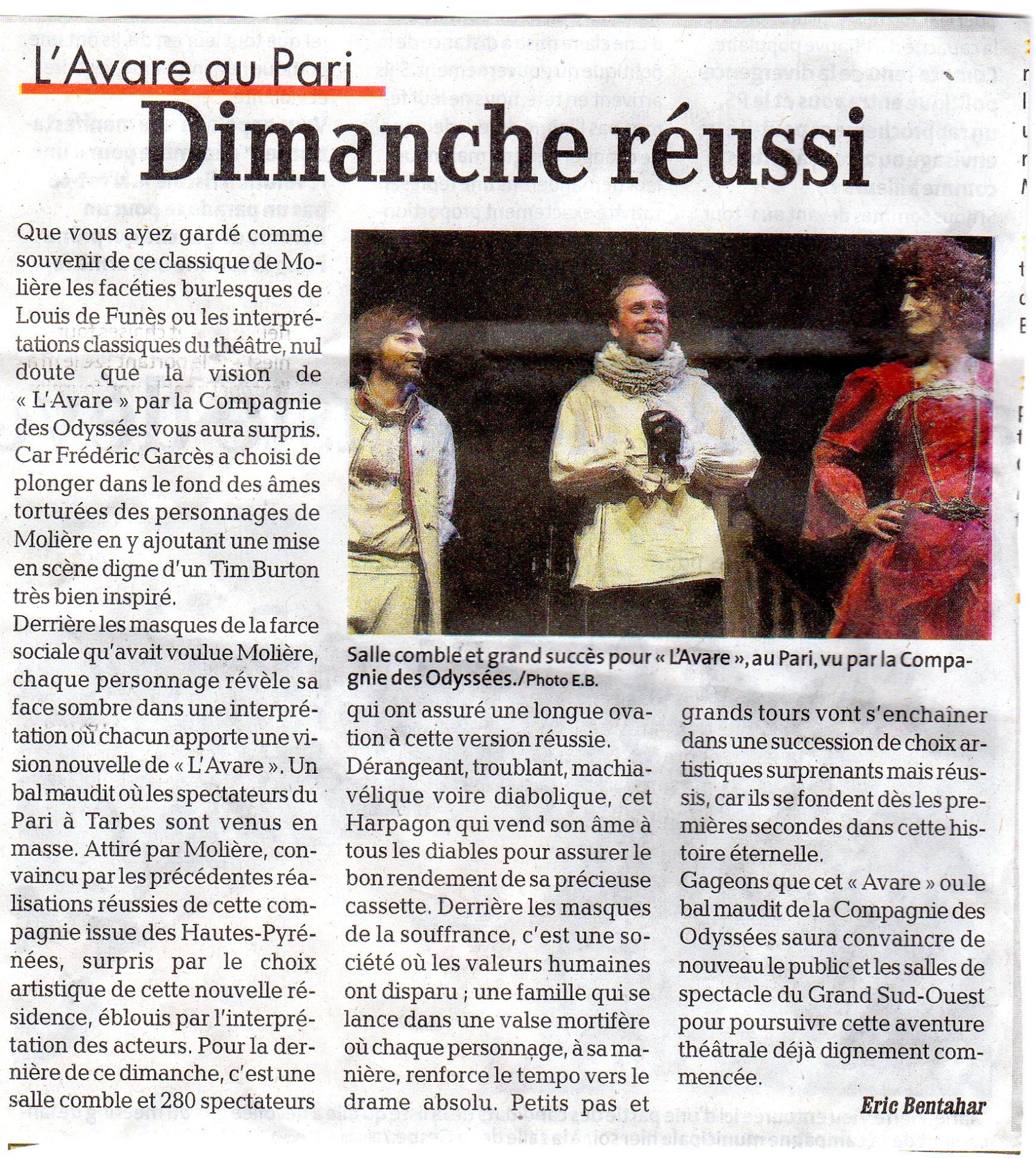 presse L'avare